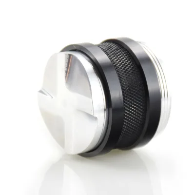 Ecocoffee YE27 New Product Coffee Distributor & Tamper Adjustable Depth Professional Espresso Hand Dual Head Coffee Leveler L