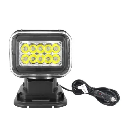 High Quality New 12 V Search Light with Remote Control 6000 Lumens for Vehicles