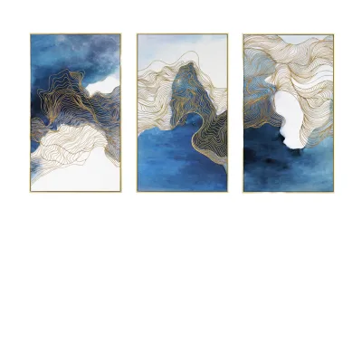 Hotel Artworks Manufacturers Modern Abstract Watercolor Still Life Canvas Print Wholesale Custom Decorative Frame Living Room
