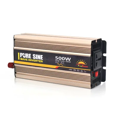 Munfacture Provide off Grid Inverter Dc 12v 24v 48v to 110v 220v 500 Watts air Conditioning Inverter