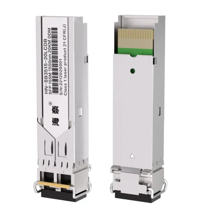 155Mbps SFP BiDi Module 1550nm 20km LC Single-Mode for Switches - Type B