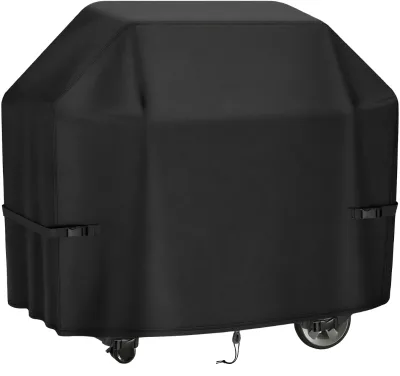 Heavy Duty BBQ Cover for Genesis 300 Series Grills  Windproof Buckles UV Resistant Covers