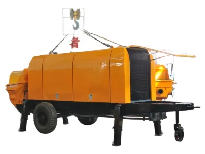 Brand New Top Brand Trailer Concrete Pump XS10022D High Pressure Stationary Concrete Delivery Pump with CE