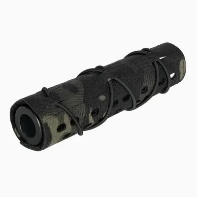 Tactical Suppressor Cover Heat Resistant Silencer Sleeve for Hunting & Shooting Range 2000°F Camouflage Nylon Wrap