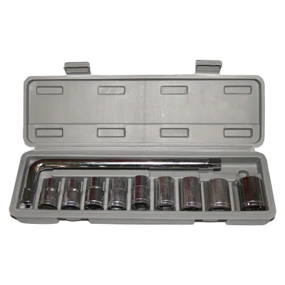10-piece Sleeve Set Mechanical Repair Auto Repair Tools 1/2 Household Combination Hardware Auto Repair Set