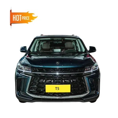 Advanced Dongfeng Forthing T5 1.5T 190Hp 7DCT  Petrol Car 7 Seater Suv Cars New 2024 Dongfeng SUV for Homewith Airbags