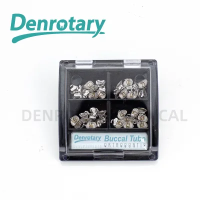 Ortodoncia Dental Materials Metal Manual Roth/MBT 022 Orthodontic 1st Molar Bondable Non-conv Single Tube Buccal Tube