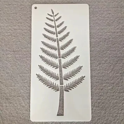 Reusable Plant-themed DIY Crafts Leaf Drawing Stencils Painting Templates for Children Handmade Art Toys