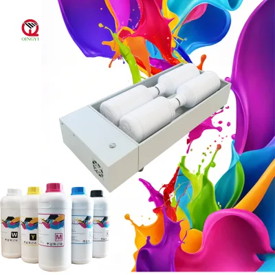 Factory Price Dtf White Ink Shaker Used for square Round Ink Bottle and Easy to Operate Dtf Ink Roller