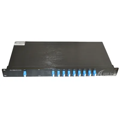 Newest optical 8+1Channels CWDM Multiplexer 1U chassis duplex fiber