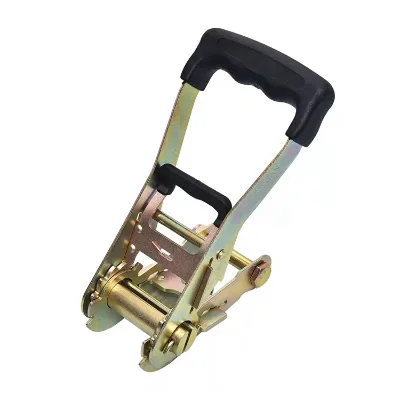 1" 1.5" 2" 3" 4" Cargo Lashing Ratchet Tie Down Steel Metal Ratchet Buckle