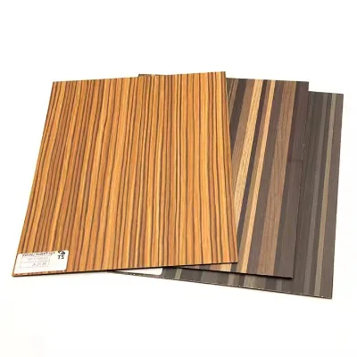Polybett 0.6mm 0.8mm Woodgrain Texture HPL Laminate Veneer for Interior Decoration