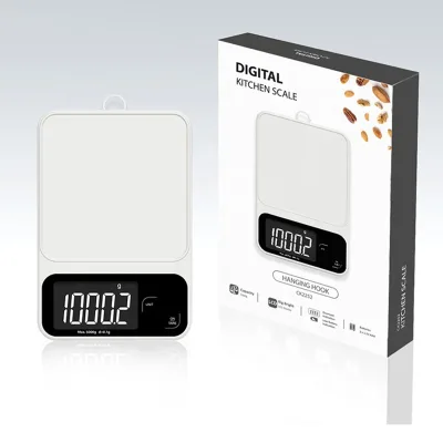 New Electronic Home Food Measuring Balance ABS Plastic Gram and Ounces Milk Function Kitchen Scale Digital 5kg