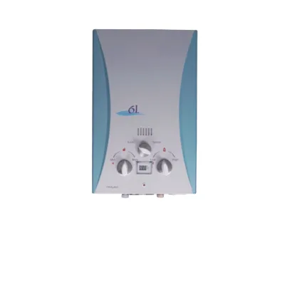 Copper Low-Pressure Instant Water Gas Heater for Household Use for Natural Gas and LPG Battery Operated