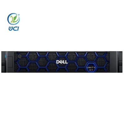 D Ell EMC Unity XT 480F Server Storage 96G Dual Controller with 8 16G Modules 1.2T 10K 25 XT480F