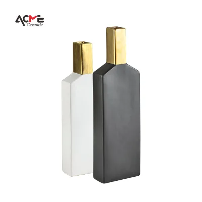 Modern Bud Ceramic Vases Nordic Handmade Pottery Vase Set Kitchen Shelf Decor Matte Minimalist Craft Vase Collection