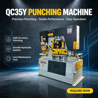 Cheap Hydraulic Punching Shear for Steel Pipe Q35Y-25