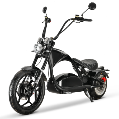 2023 Eu Warehouse Eec Coc Approved 3000W Front 17 Inch Tire 60V60AH Removable Long Range Citycoco Elektro Roller