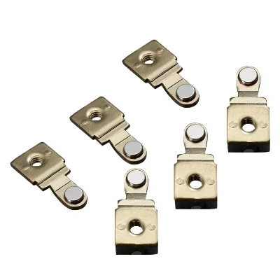 Movable and Static Contacts Silver Contacts Soldered Parts for Low Voltage Electrical Switches