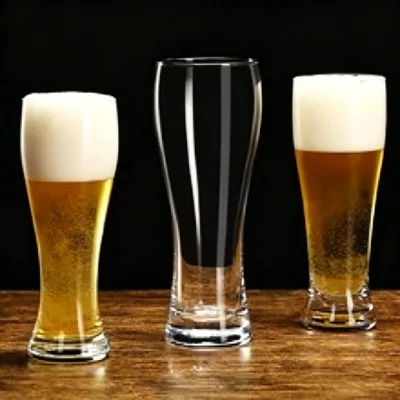 Wholesale Glass Craft Beer Cup Internet Celebrity Commercial Large Capacity Beer Mug for bar Restaurant Ktv