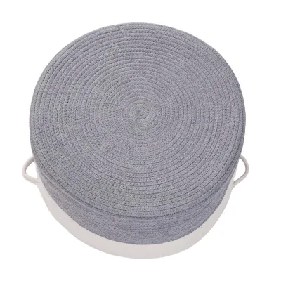 Extra Large Storage Baskets Cotton Rope Basket Woven Baby kids  white storage baskets  rope laundry Extra Large