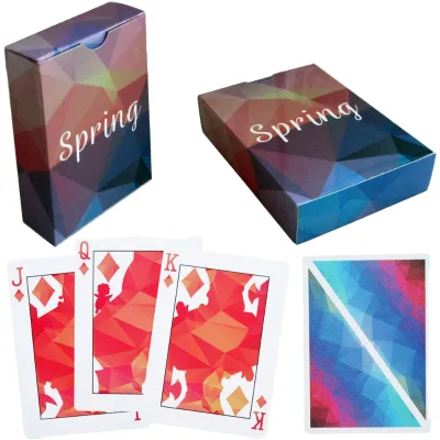 Customized 100% Plastic Magic Playing Cards