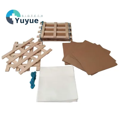 Wooden Plant Press Kit with Corrugated Paper, DIY Herbarium Specimen Press for Students and Teachers