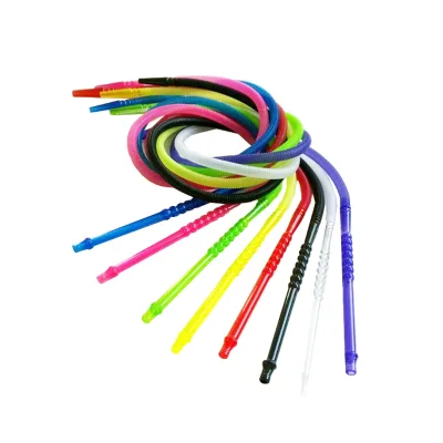 Factory Shisha Hookah Disposable Hose Accessories Chicha Handle Plastic Hookah Hose Mouthpieces