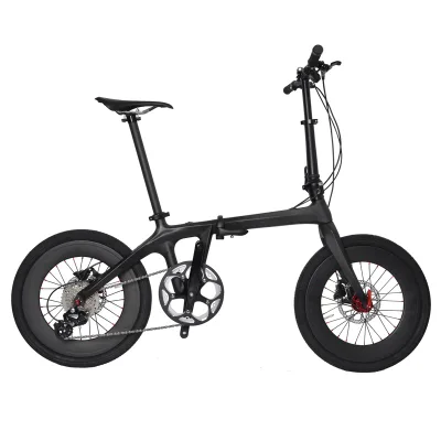 20in Full Carbon Foldable Bike Shiman0 Disc Frame Crankset Fork Wheels Clincher UD Matt BSA