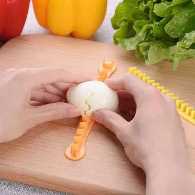 Boiled Egg Cut Flower Molding Machine Egg Flower Type DIY Mold 2 Sets