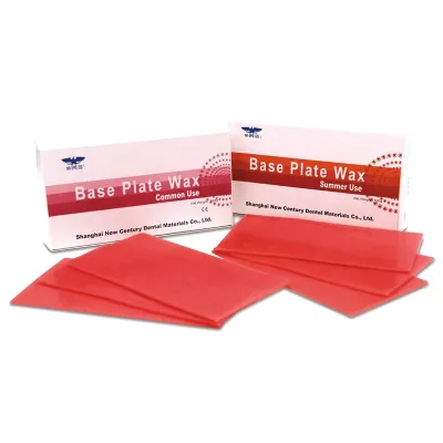 Manual Tool Soft Carving Modelin Sheet Dental Base Plate Wax 500g