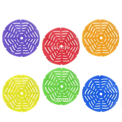Fresh Air Toilet Mat Anti-splash Apple Fragrance Deodorant Oem Service Eva Plastic Urinal Screen Pad for Man Urinal Screen Mat