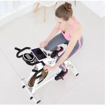Spinning Upright Bicycle Home Exercise Bike Indoor Gym Sports Fitness Equipment Magnetic Control