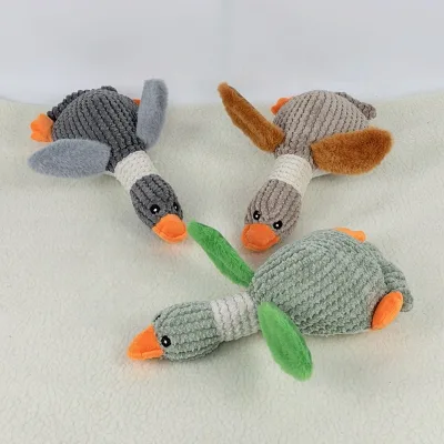 Wholesale Teeth-resistant Bite From High Boredom Relief Pet Supplies Color Wild Goose Squeeze Sound Dog Toys