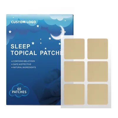 Huainan Hall Pu Film Transdermal Sleep Patches Natural Ingredients Essential Oil Fragrance 60 Patches/Box 3cm*3cm Ultraviolet