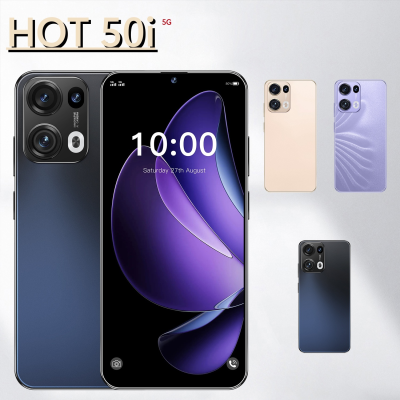 HOT50i Unlocked Android 5G&4G Smartphone Dual SIM Capable Cheap Cellphone with Original Phones