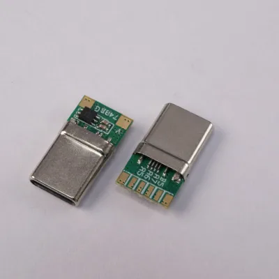 USB Type C 2.0 male connector PD 100W