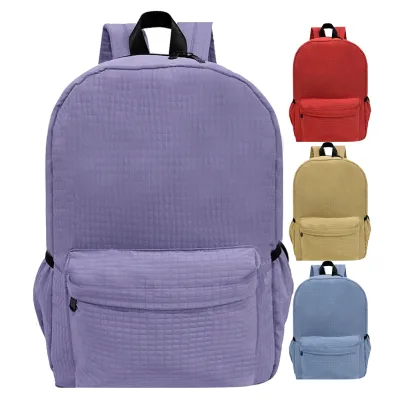 2023 Hot Sale School Bag for Primary School Students Grade 1-6 Backpack for Boys and Girls Light Print Make Logo