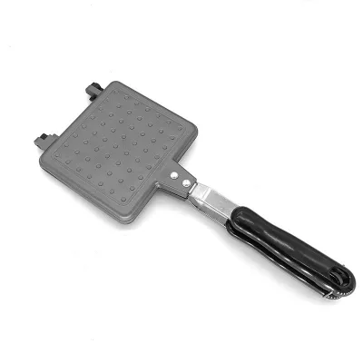 Wholesale Double-Sided Non-Stick Waffle and Breakfast Toast Baking Pan Gas Household Roasting Pans