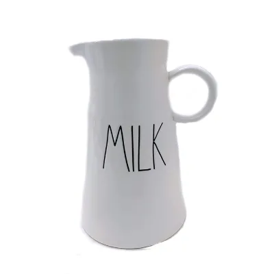 Ceramic MILK Pitcher, Jug