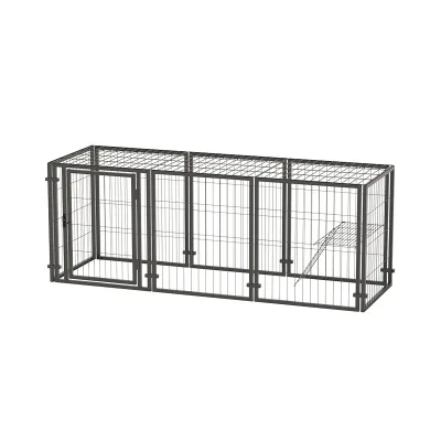 Super Large Two-Layer Cat Cage Free Space Cat Villa with Nest Climbing Rack Solid Pattern Factory Direct Cross-Border Cat House