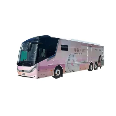 New Type Manual Mobile Medical Blood Collection and Donation Vehicle CT Health Check-up