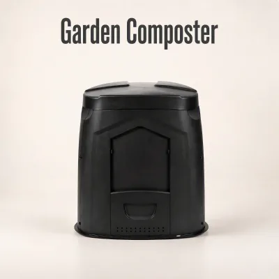 YYN Industrial-Grade 240L PP Modern Garden Composter with Quick Installation for Kitchen Waste and Fallen Leaves