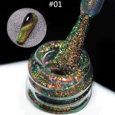 Wholesale  6 Colors Cat Eye Gel Nail Polish Set for Long-lasting Manicures & Pedicures