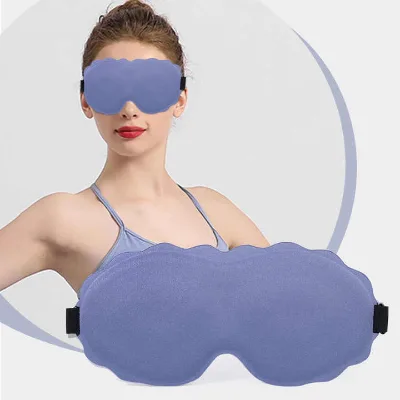 Wholesale Adjustable Woven 3D Memory Foam Eye Mask - Sustainable & Portable Travel Sleep Mask With Custom Logo Cotton Breathable
