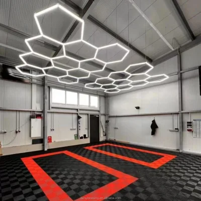 Dengbei Wang Hexagon Lighting Led Supermarket Shop Barber Night Club Light Hex Rgb Showroom Led Lights for Decoration