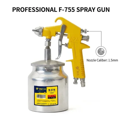 PONDRIO Durable PR-18075 1.5mm HVLP Professional Paint Spray Gun for DIY Auto Repair