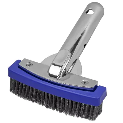 High Quality 5 Inch Wall Brush Aluminum Handle Eco-Friendly Pool Cleaning Tool for Spa Swimming Pool Durable Poolstar P1406