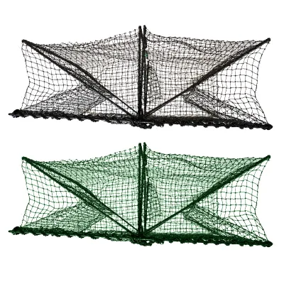 Folding PE Crab/lobster Traps Plastic Coated with Entrance