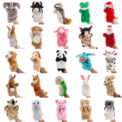 Promotional Cheap Price Custom Squirrel Lamb Pig Donkey Hand Puppet Stuffed Animal Puppets for Talking Story